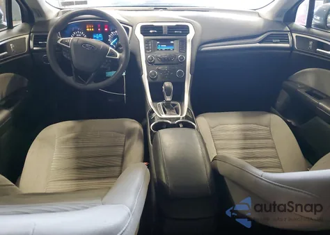 2016 Ford Fusion S из США, поврежденный, VIN 3FA6P0G70GR285808